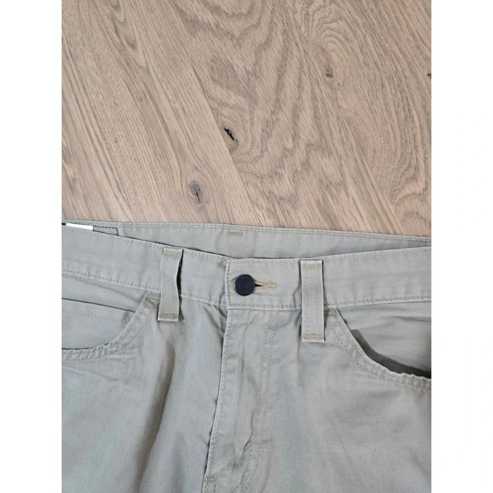 Levi Strauss 511 Slim Fit Chino Pants Mens 32x30 Khaki Tan Cotton Trousers
